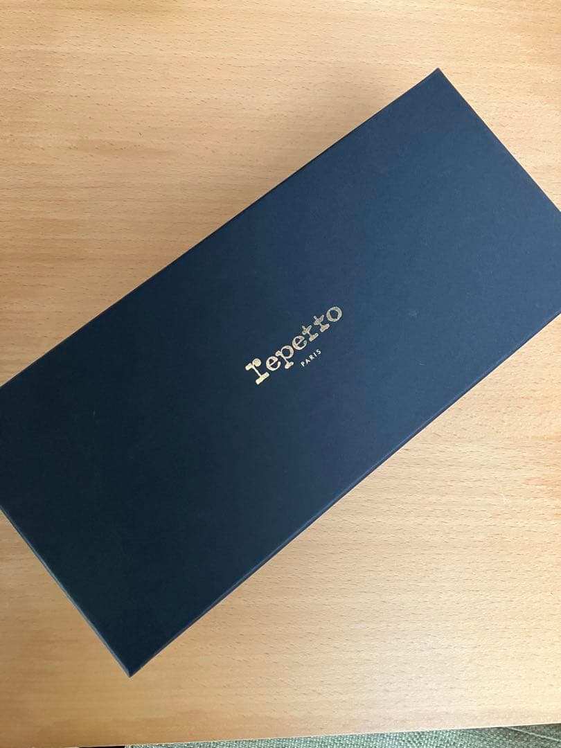 超美品　repetto ブラック バレエシューズ　38