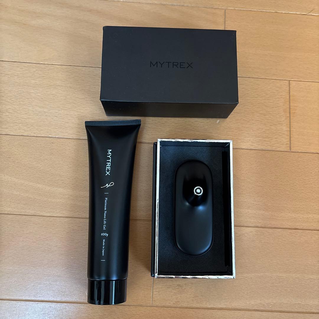 MYTREX PROVE 美顔器 ブラック　目元用アタッチメント＆ジェル付