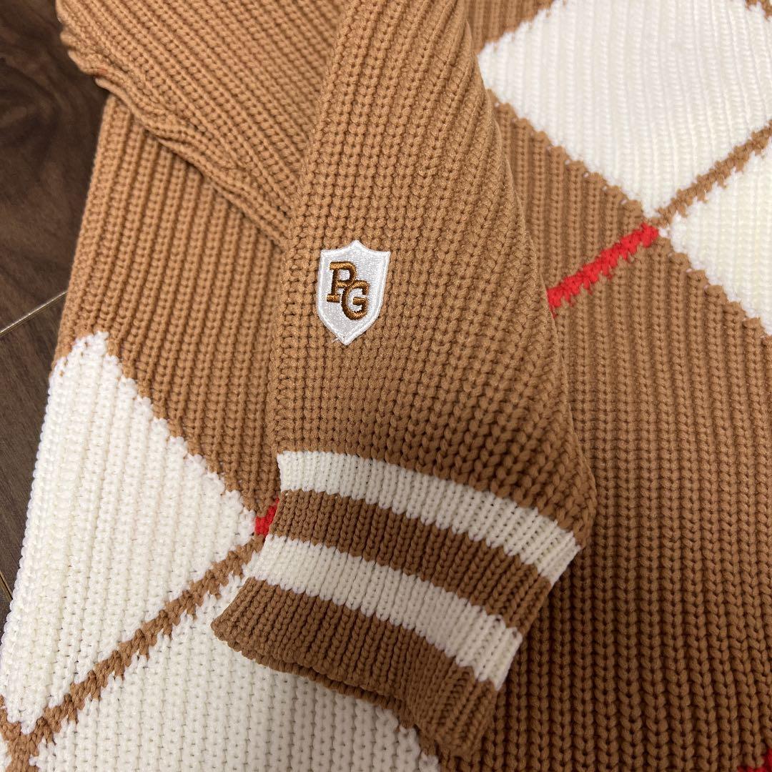 PEARY GATES パーリーゲイツ アーガイル柄 セーター ニットセーター