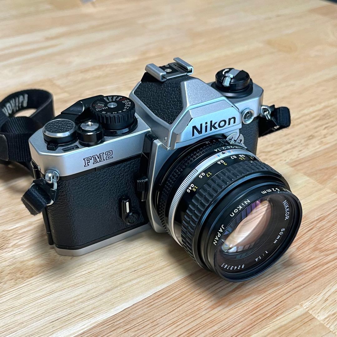 【Nikon NEW FM2 】【NIKKOR 50mm f1.4 】セット