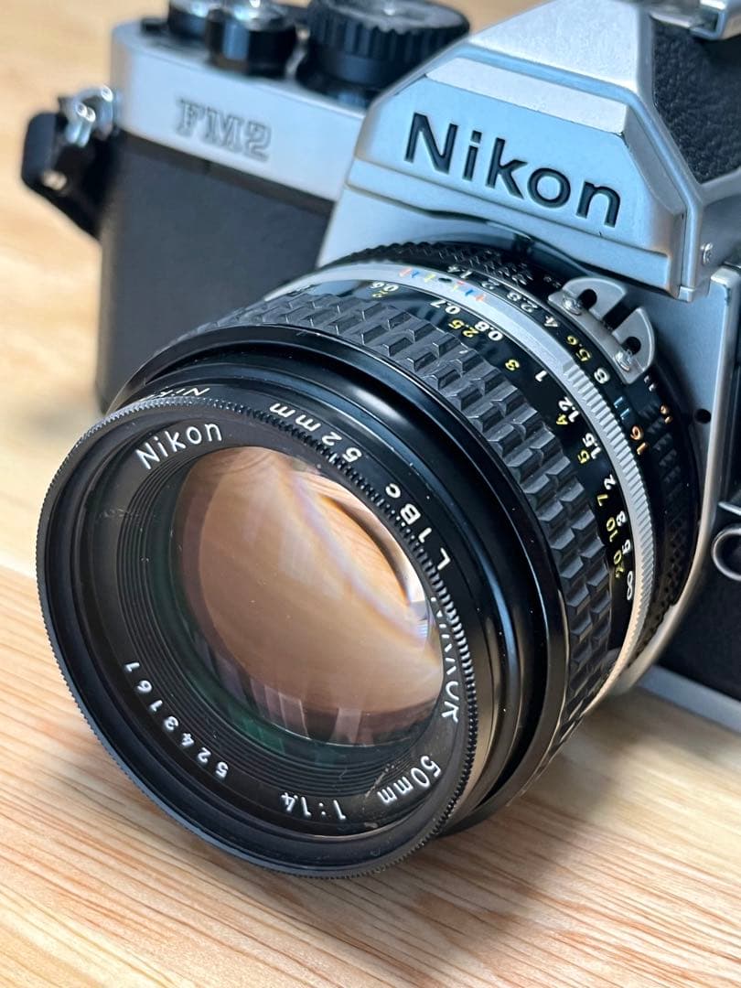 【Nikon NEW FM2 】【NIKKOR 50mm f1.4 】セット