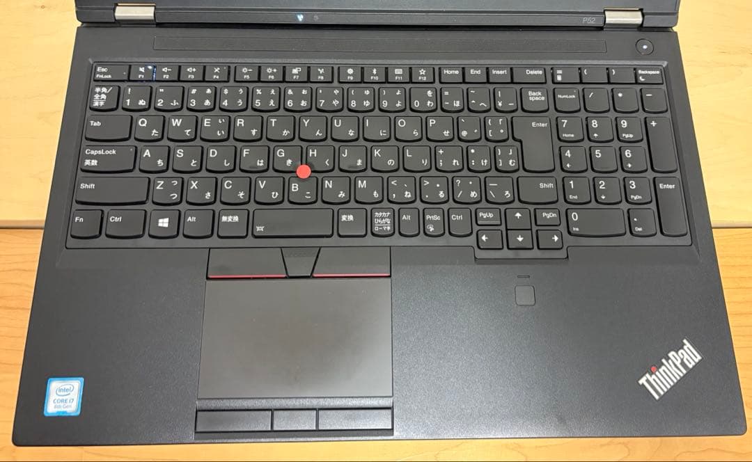 Windowsノート本体 ThinkPad P52 (i7/16G/256+16+500GB/P1000)