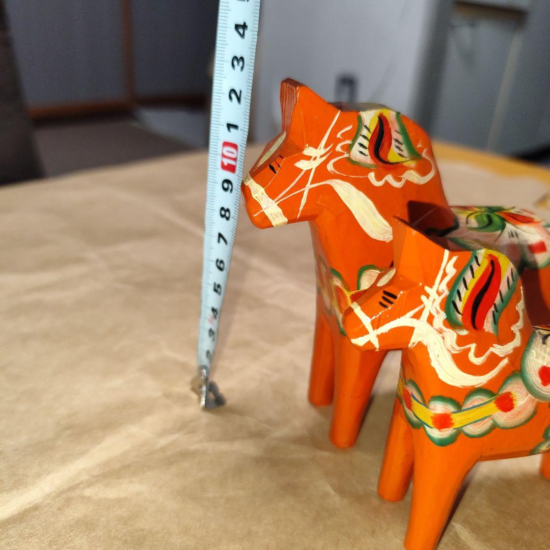 ダーラナホース　2体セット　北欧　スゥエーデン