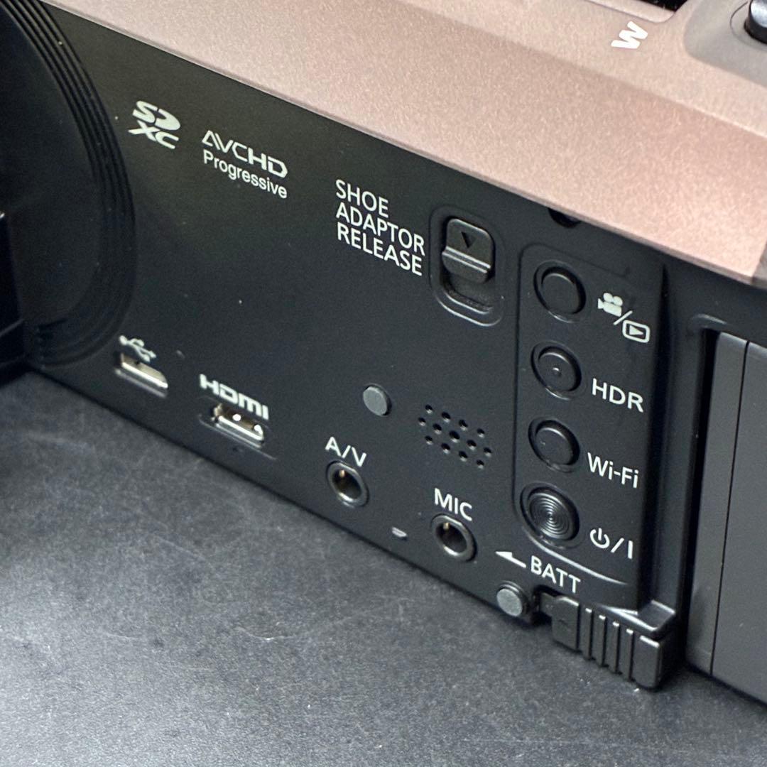 【動作OK】Panasonic HC-VX980M 4Kビデオカメラ 2016年