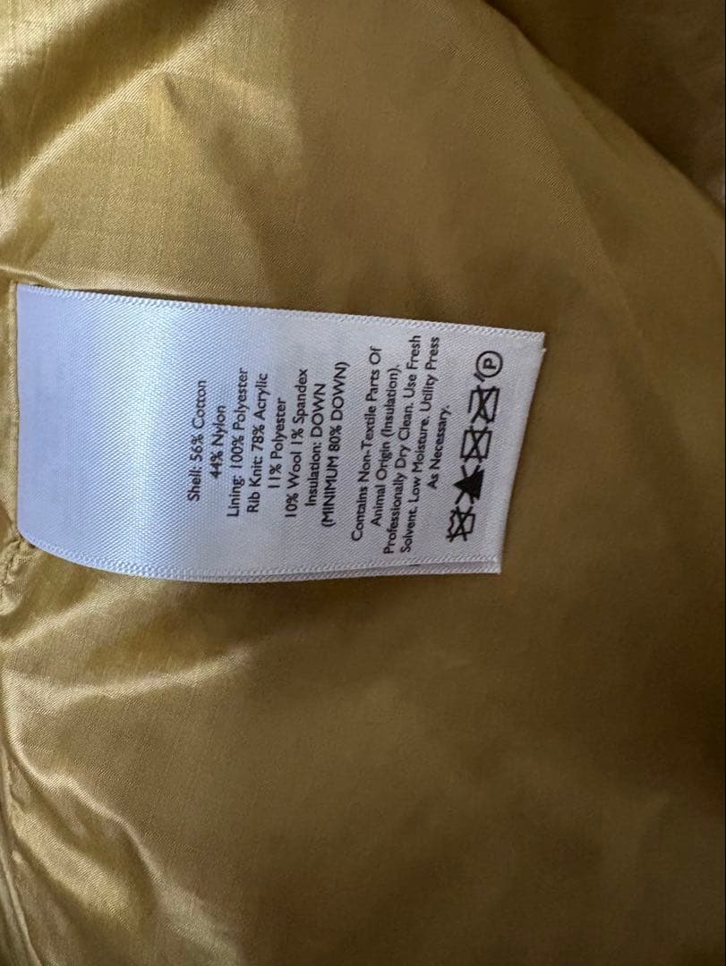 エディバウアー復刻　スカイライナー　キルティング　ダウンジャケット　ブラック