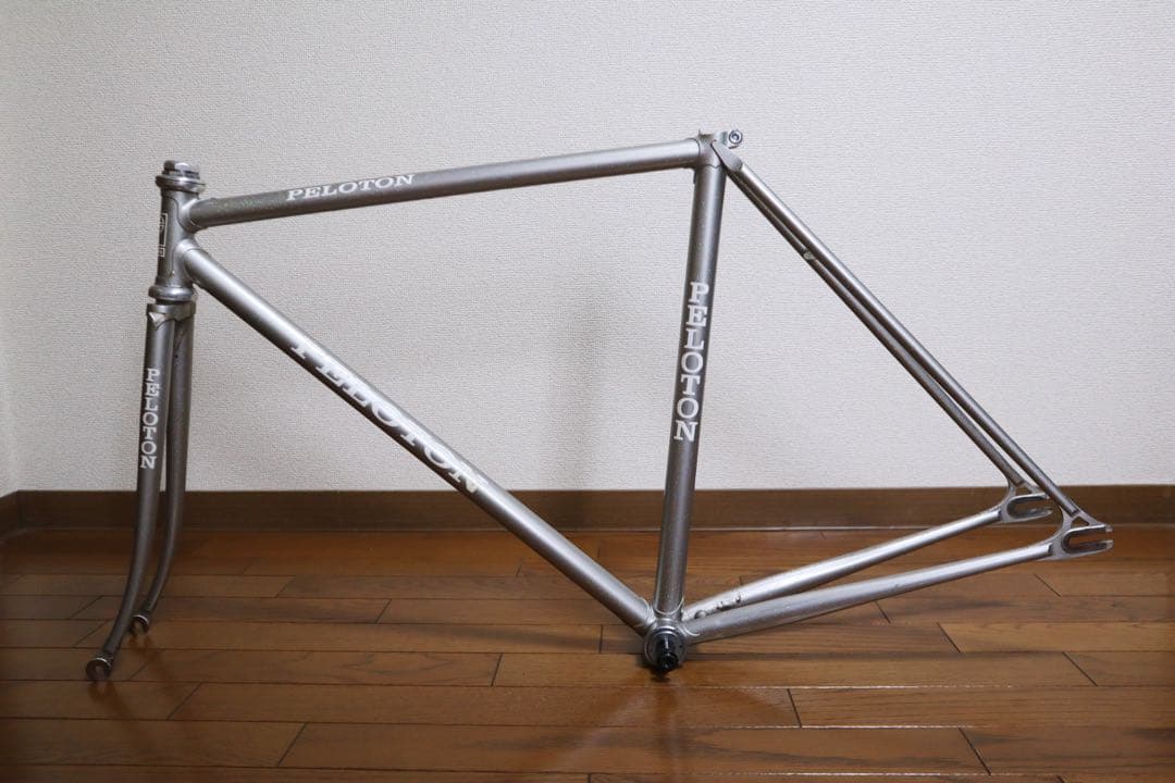 PELOTON プロトン　シルバー ラメ　ピストフレーム