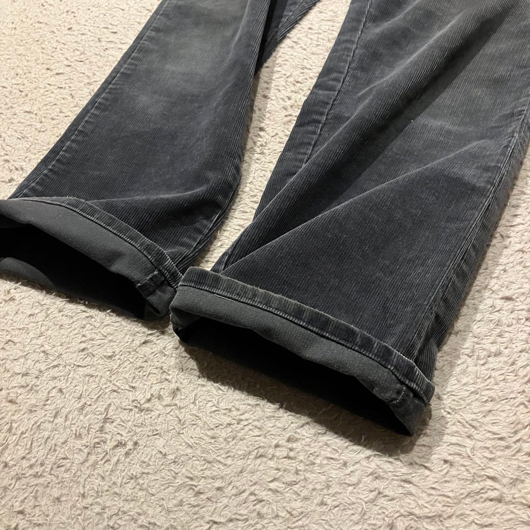 80s Lee 200-2801 ブラック コーデュロイ USA製 W36