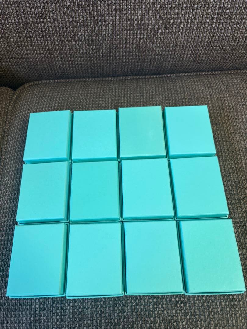 旧型　中古品ティファニー空箱 巾着袋12セット