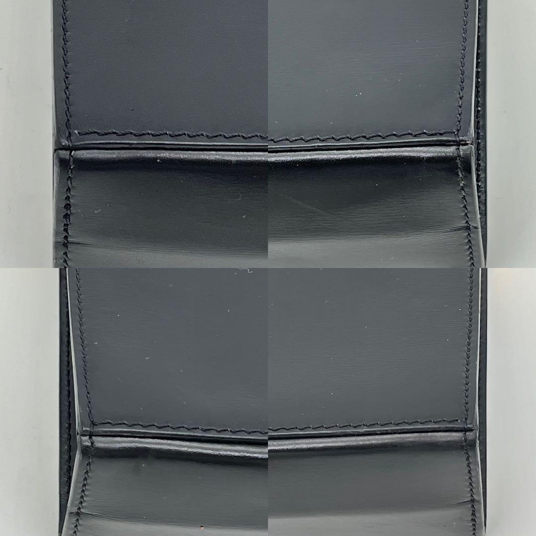 CELINE ショルダーバッグ 斜めがけ サークルロゴ 黒 レザー 保存袋付き