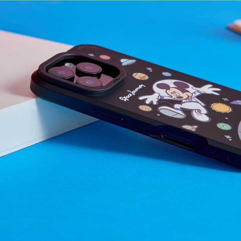 ミッキーマウス 宇宙旅行 iPhone スマホケース　MagSafe 対応