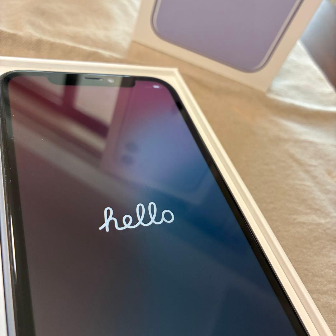 中古iPhone11 128GB 本体　箱付　美品　simフリー