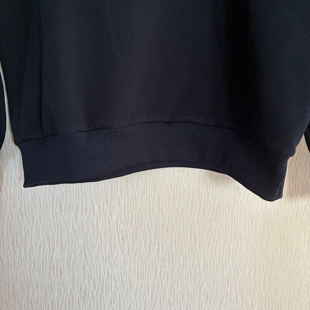 美品 and per se アンパスィ ネイビー スウェット M ゴルフウェア