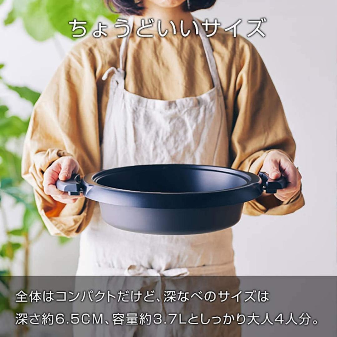 【送料無料】TIGER タイガー グリル鍋 CQG-B30N-T 2021年製