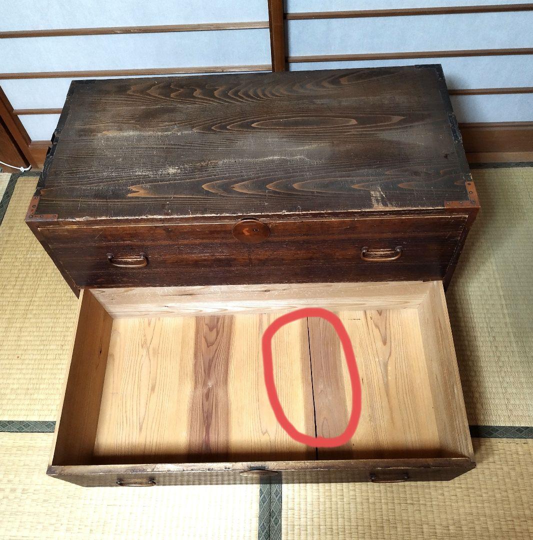 ビンテージ チェスト 箪笥 テレビ台 ローボード シャビー 昭和レトロ