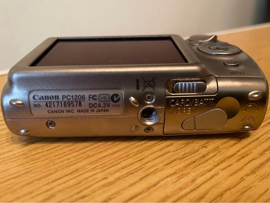 Canon IXY DIGITAL 1000【チタンボディ】動作確認済み