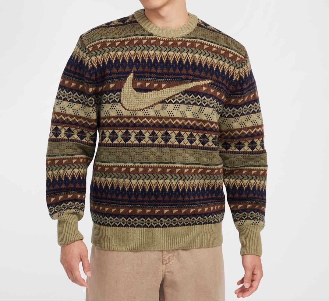 ★残り１点★【NIKE】ナイキ NL フェア アイル クルー セーター XL