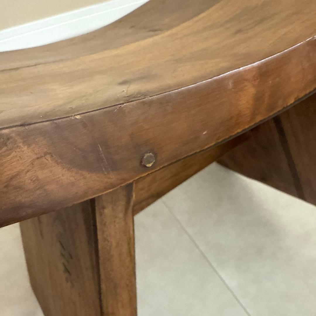 アンティーク木製スツール