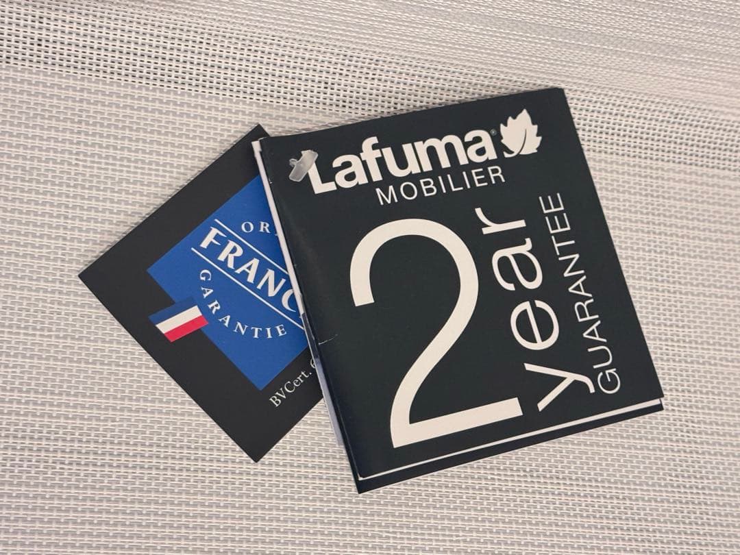 新品 lafuma ラフマ リクライニングチェアFUTURA CLBATDUO