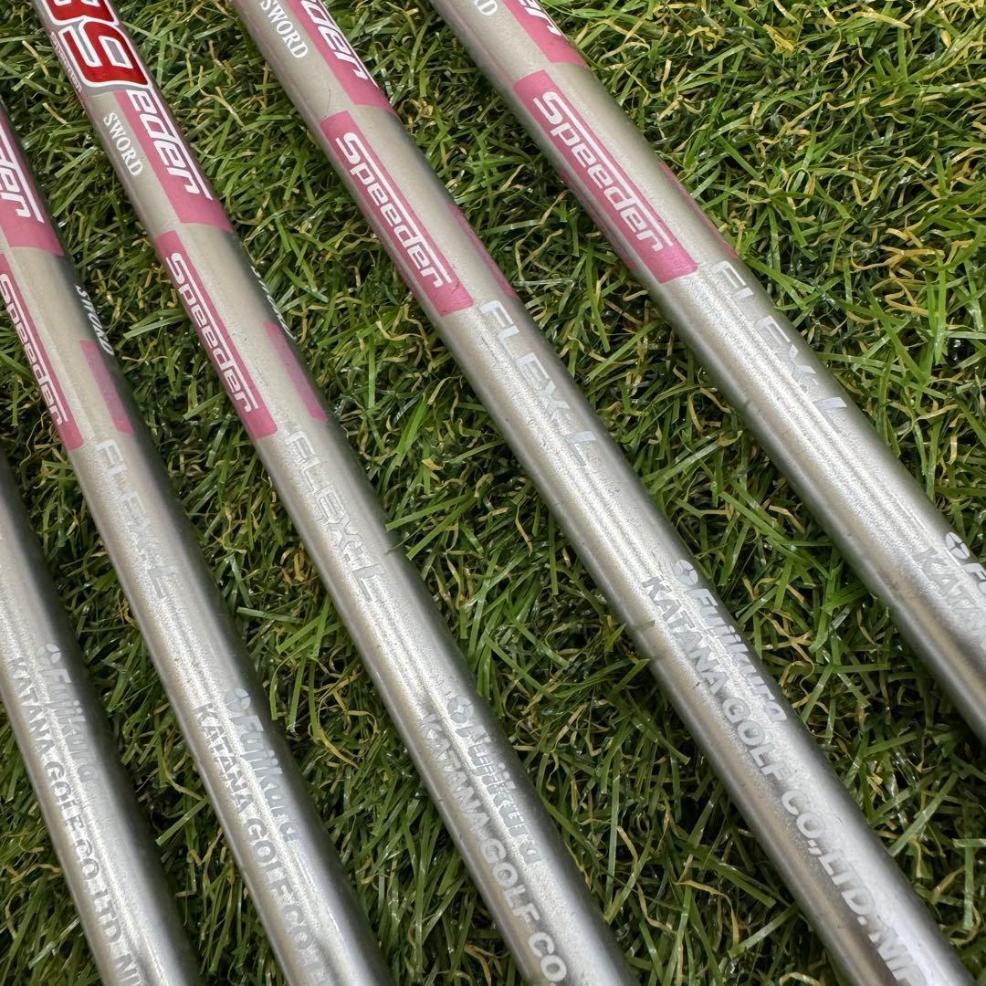 【女性用】カタナ SWORD ATC589 レディース アイアンセット ６本