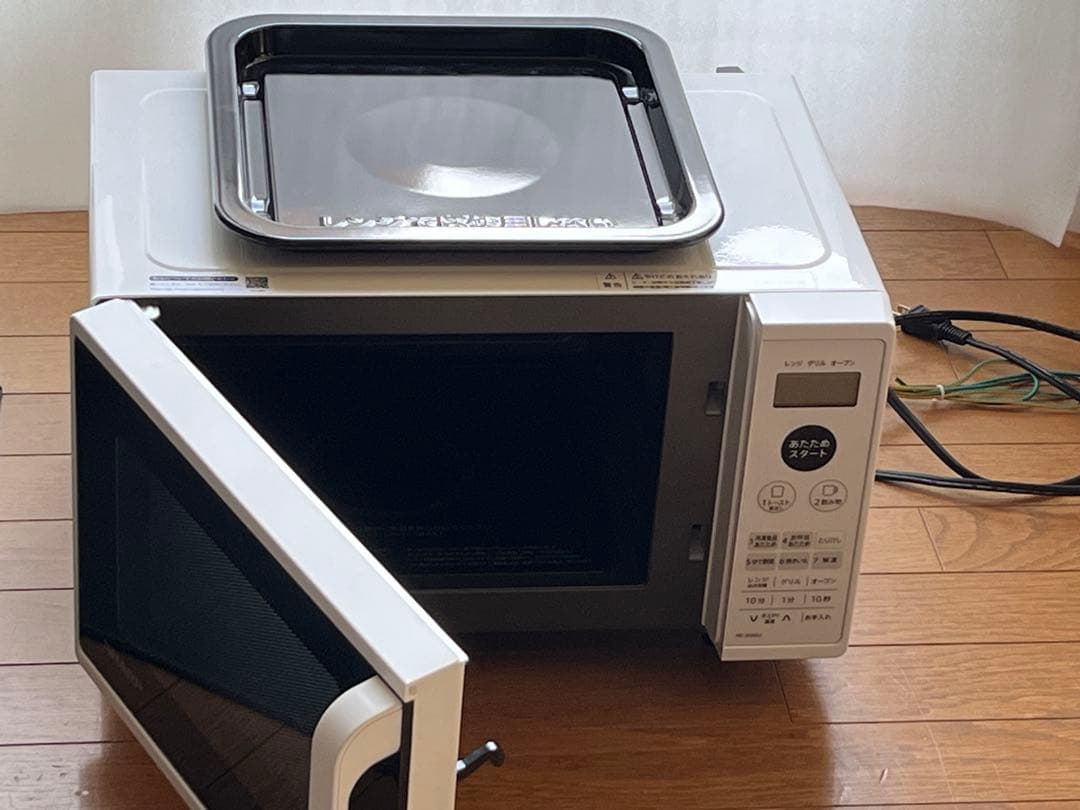 SHARP オーブンレンジ 角皿付き　2022年製