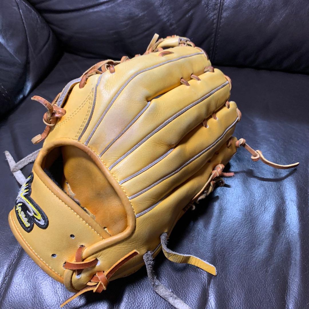 アイピーセレクト　左投げ　硬式外野手用グローブ