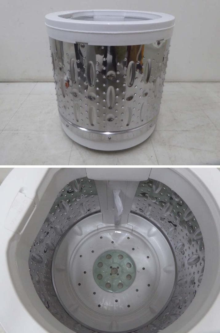 美品■SHARP■2024年製 動作保証付 洗濯機 5.5キロ ES-GE5J