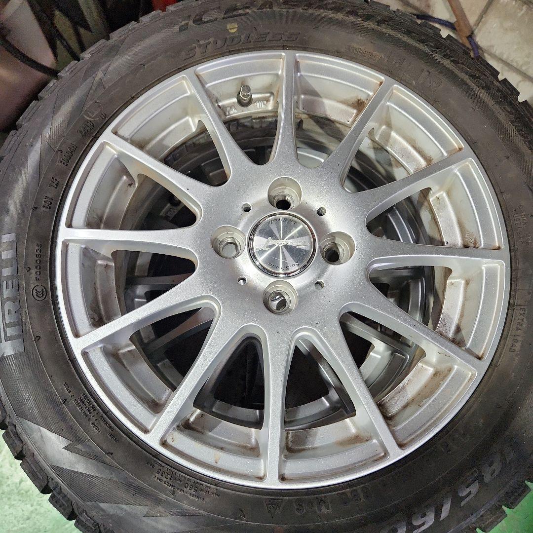 185/60R15　スタッドレス　外品アルミホイール付き　4本セット