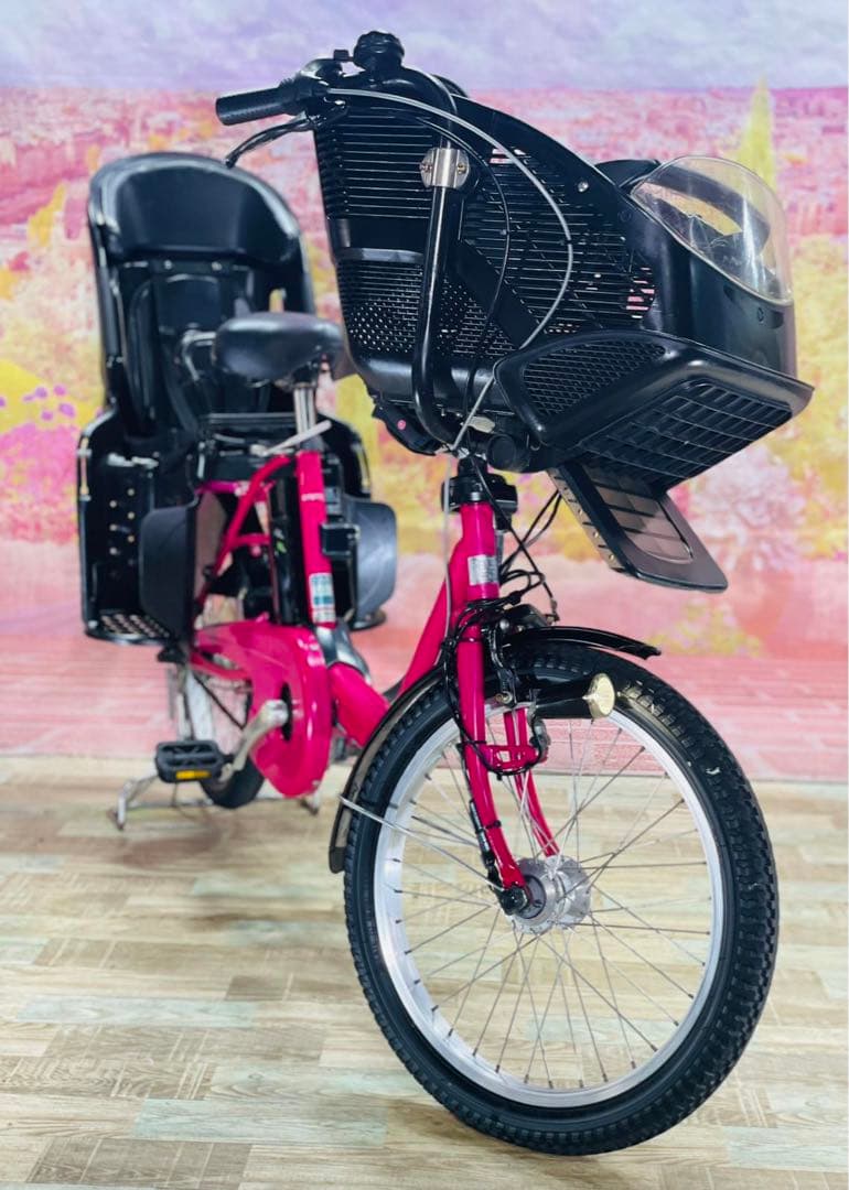 K2610 電動自転車パナソニック ギュット 子供乗せ 20インチ ピンク