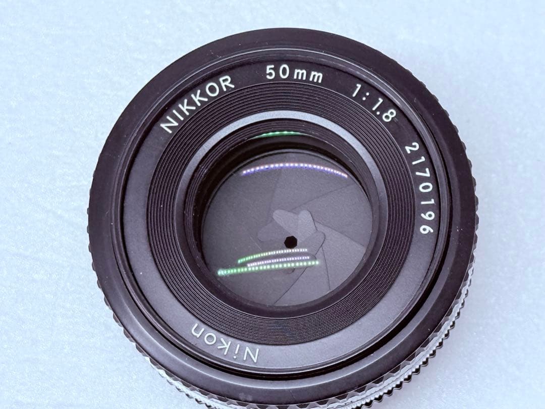 Nikon AI Nikkor 50mm F1.8S 各種動作良好 単焦点レンズ
