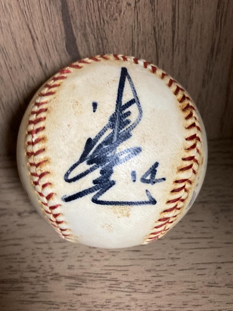 広島カープ 津田恒実 直筆サイン入りボール