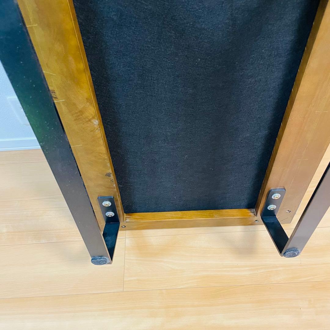 新品組立品Libero リベロ スツール オットマン96cm モスグレーカバー布