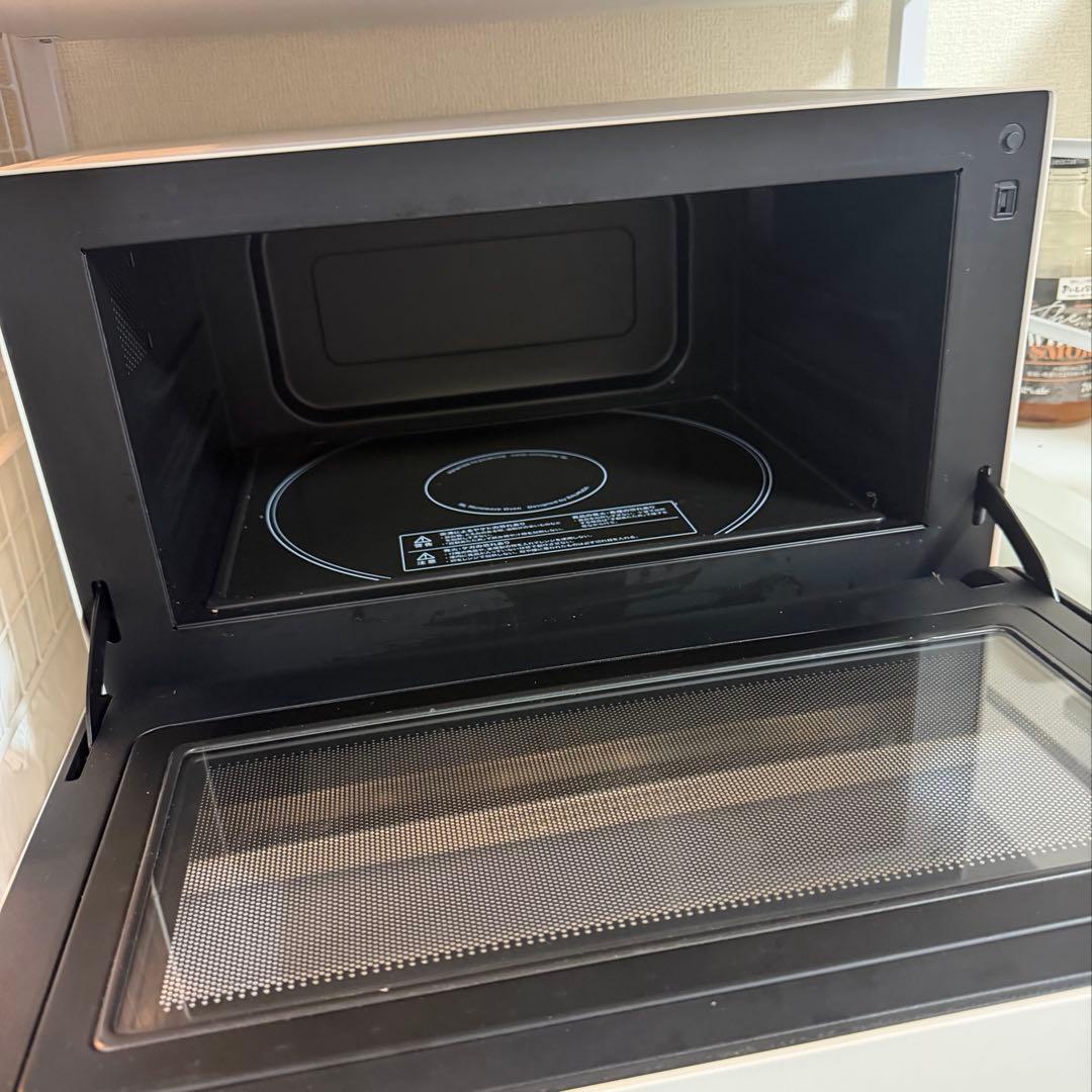 【訳あり美品】バルミューダ BALMUDA 電子レンジオーブン K04AWH