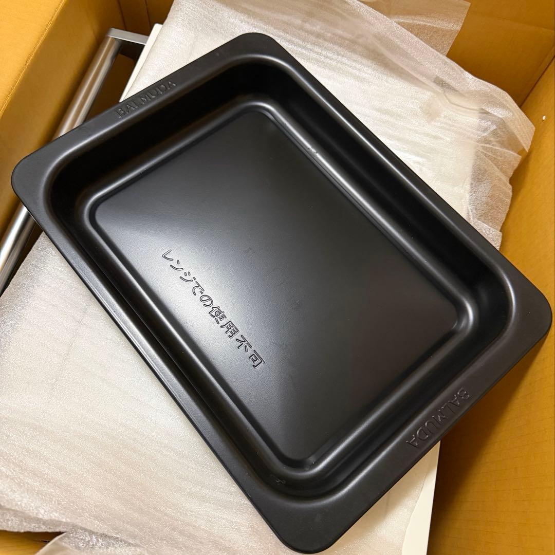 【訳あり美品】バルミューダ BALMUDA 電子レンジオーブン K04AWH