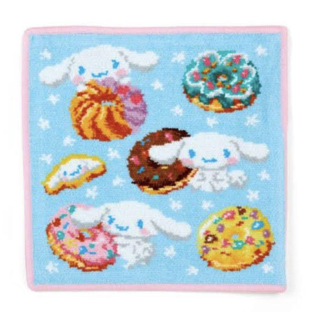 新品未開封　フェイラー × シナモロール　シュニール織ハンカチ　３枚セット