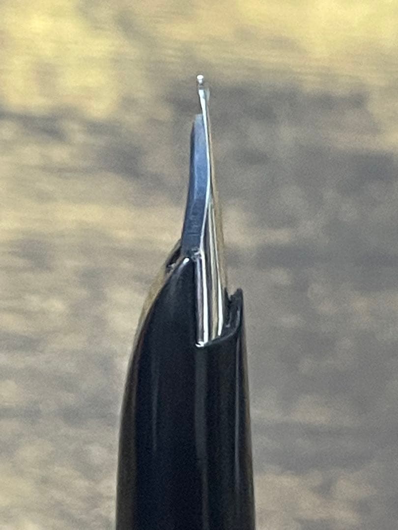 新品未使用　1977年製　蝕刻　エリート　18金　万年筆　パイロット　細字