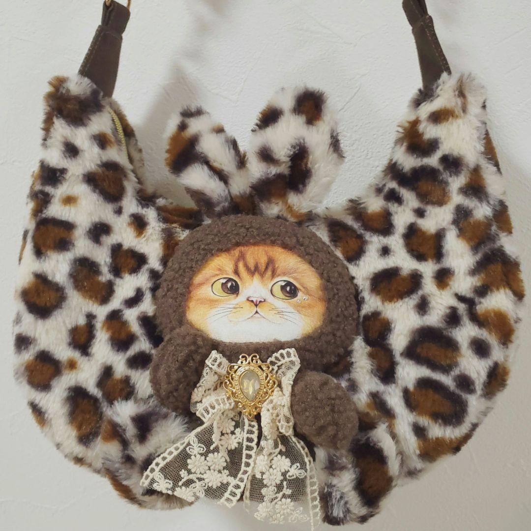 I*様 ハンドメイド 2way ショルダー バッグ ファー コヤンイサムチョン