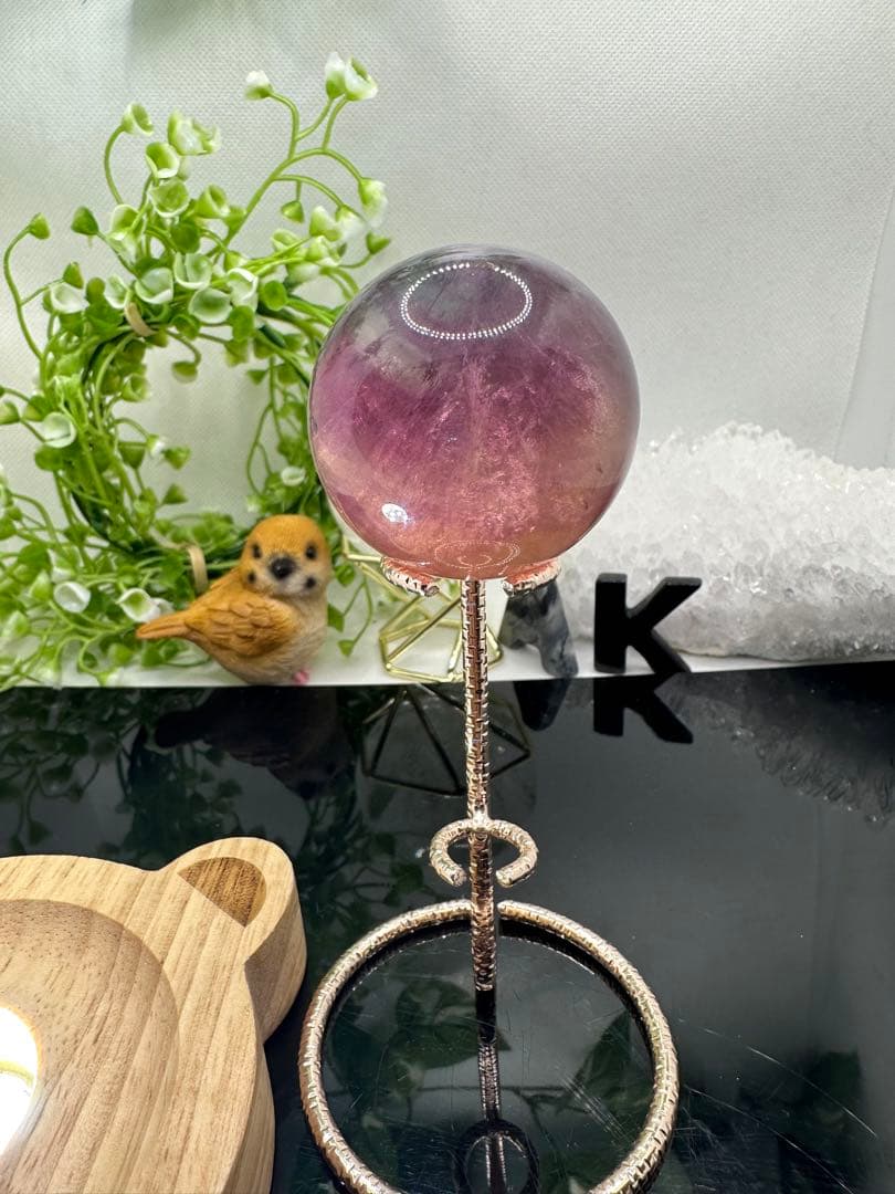 キャンディーフローライトスフィアNo.353透明感！