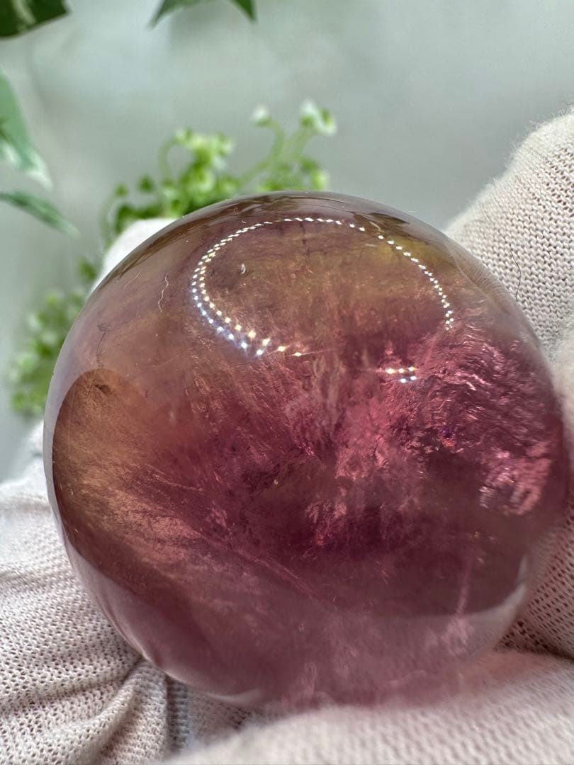 キャンディーフローライトスフィアNo.353透明感！