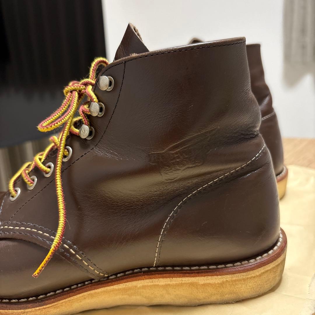値下げ美品Red Wing 8132 ブラウン ワークブーツ 8.5