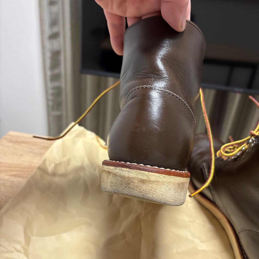 値下げ美品Red Wing 8132 ブラウン ワークブーツ 8.5