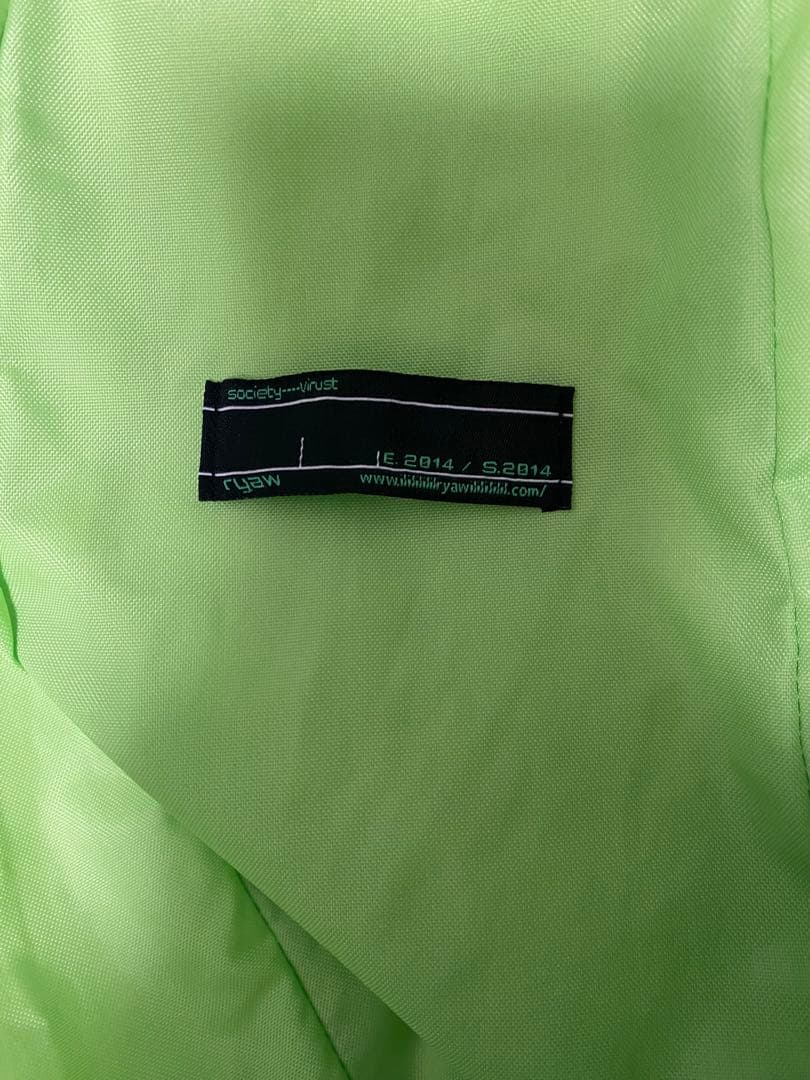 ryaw Leaf vein BAG グリーン