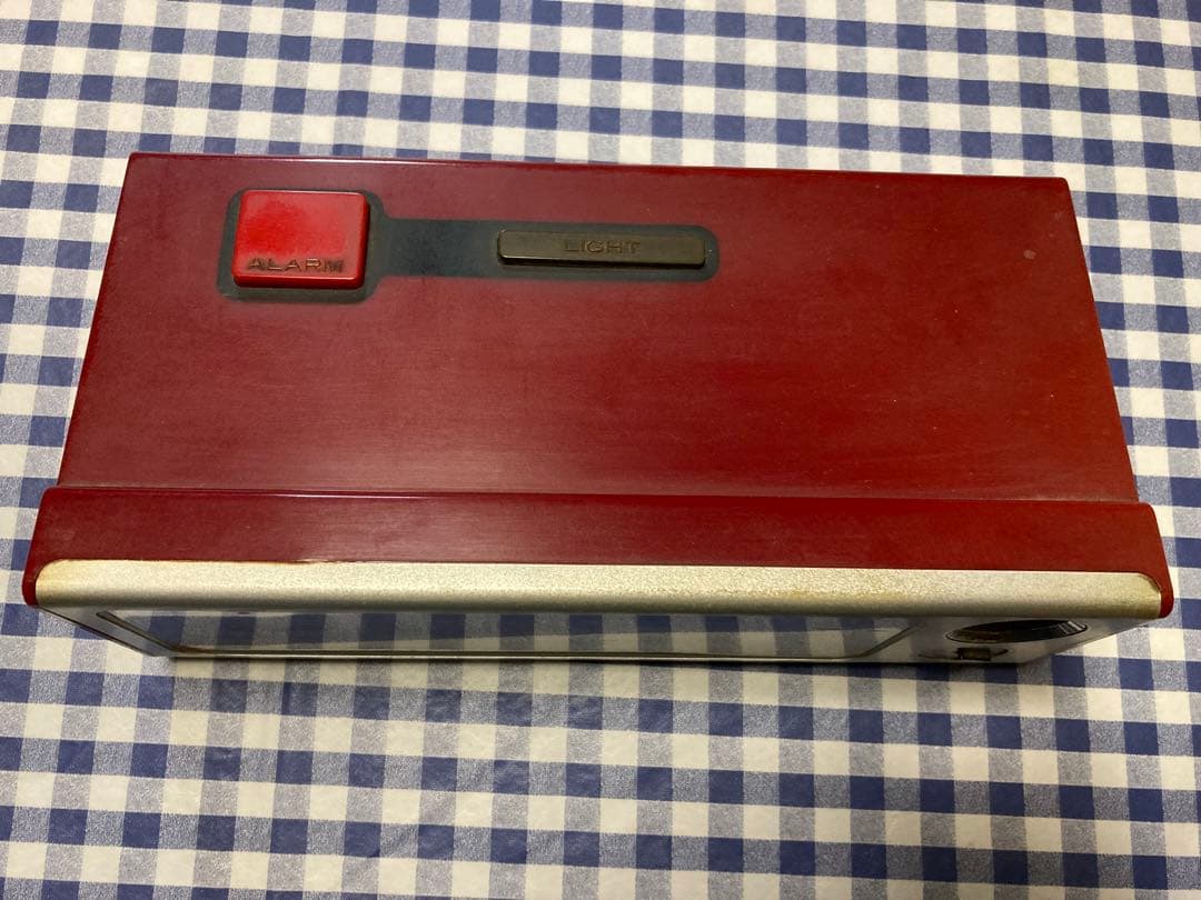 当時物 セイコー パタパタ時計 QN-502R 置時計 目覚まし時計