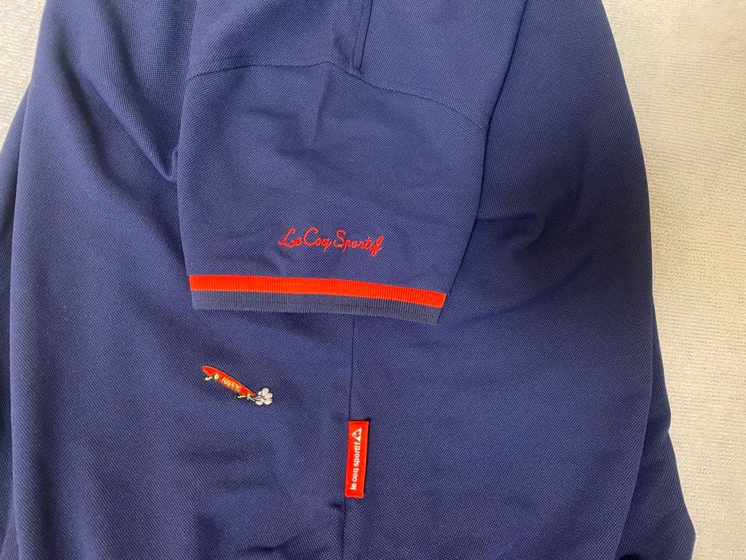 ルコック ゴルフ レディース 半袖ワンピース ネイビー M 吸汗速乾