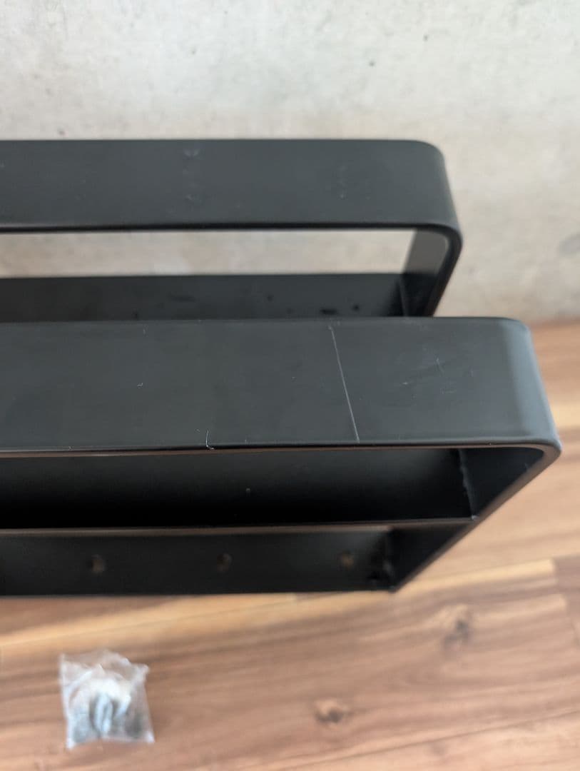 KANADEMONO ステンレス テレビボード 2脚セット