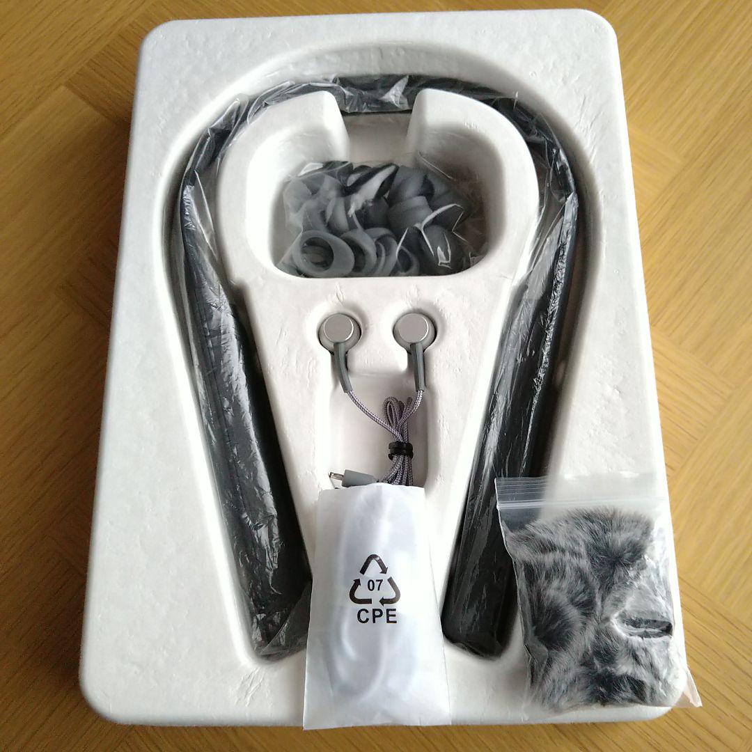 骨伝導集音器　VIBONEnezu3　ワイヤレス骨伝導イヤホン　ブラック