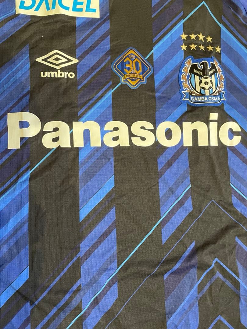 ガンバ大阪　30周年記念ユニフォーム　オーセンティック