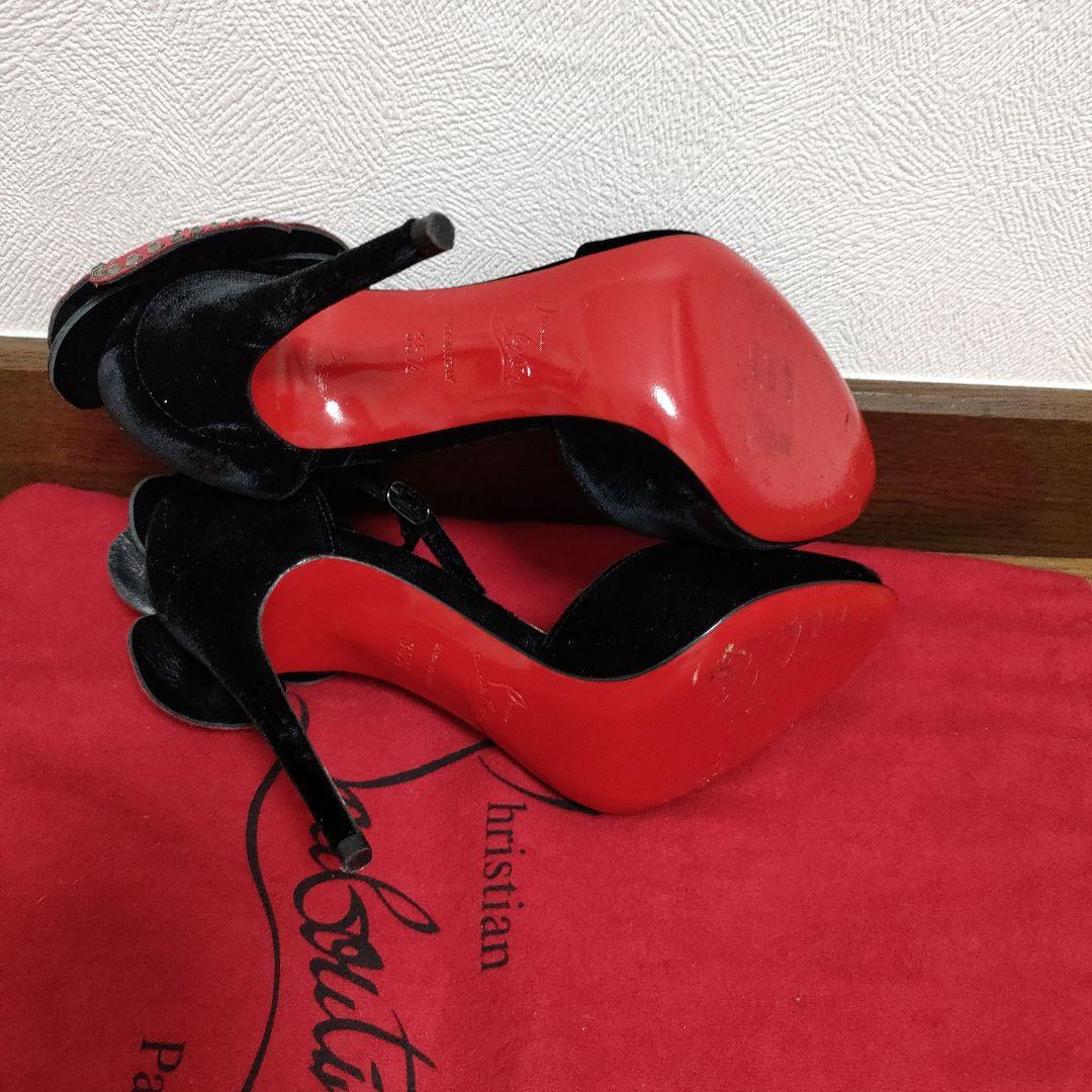 美品　Christian Louboutin サンダル　ハイヒール　35 1/2