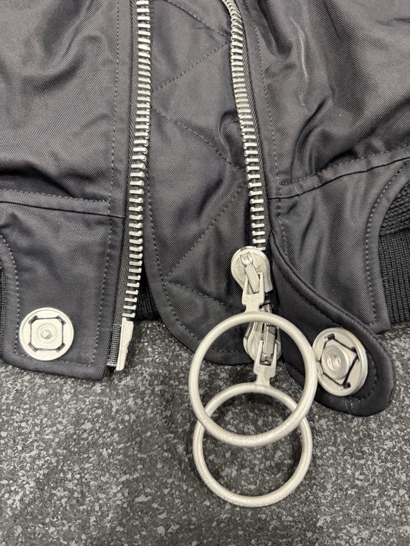 OFF WHITE オーバーサイズアウター（黒）（S）