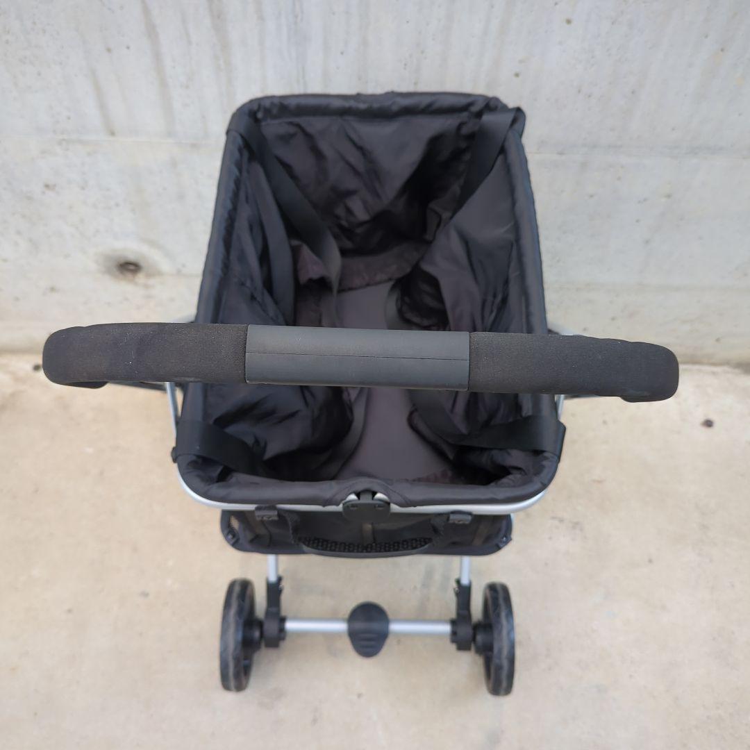 EcoCa 折りたたみショッピングカート 黒 エコカ 買い物カート