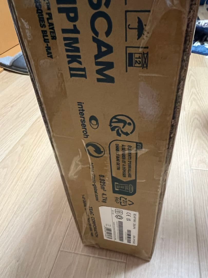 TASCAM BD-MP1MKII 新品未開封 外箱ダメージ有